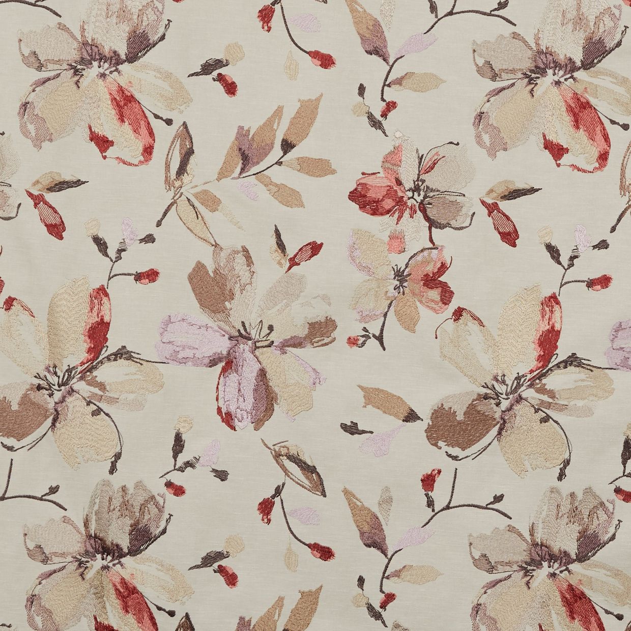 Forenza Lilac Fog Roman blind