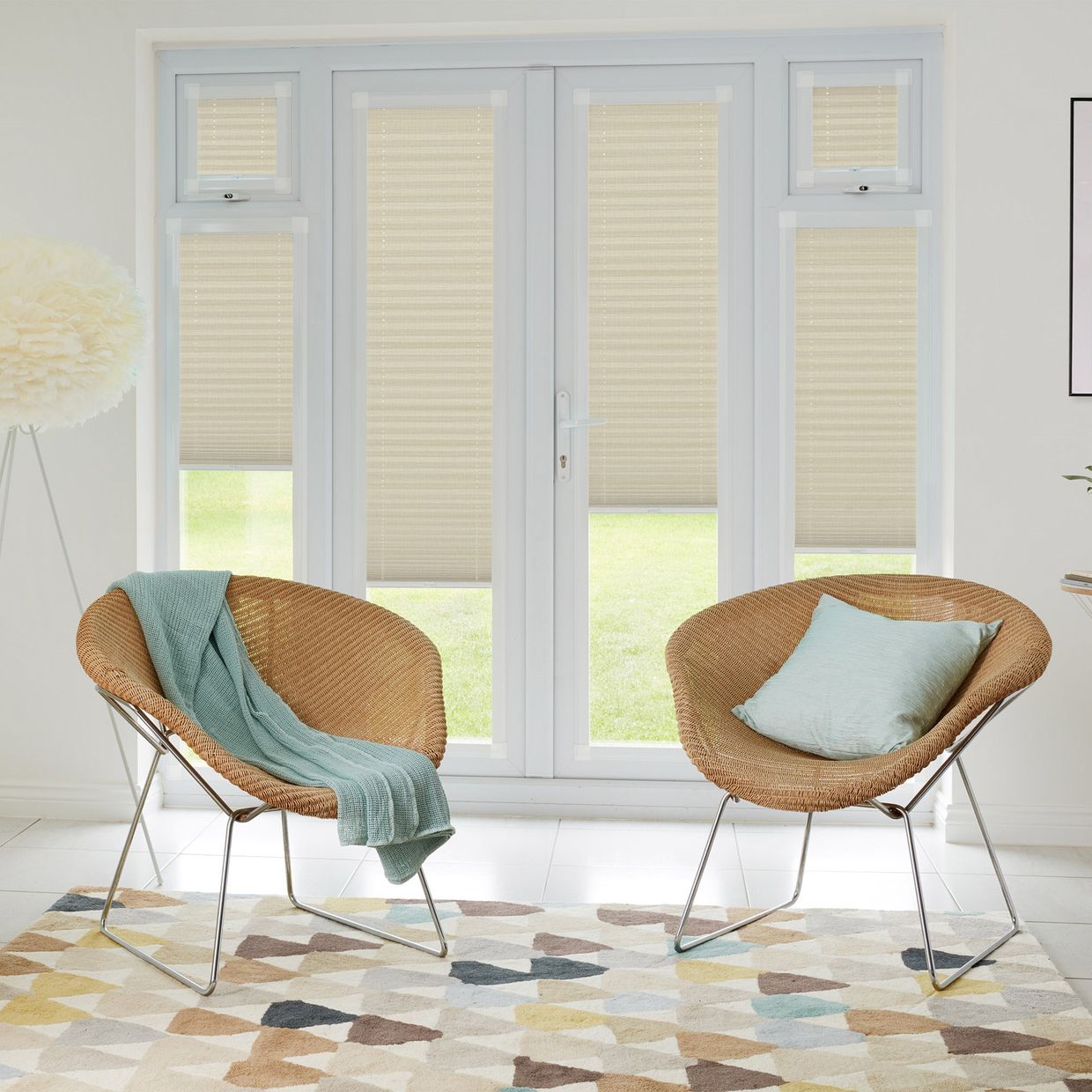 Sasso Pearl Perfect fit Pleated blind