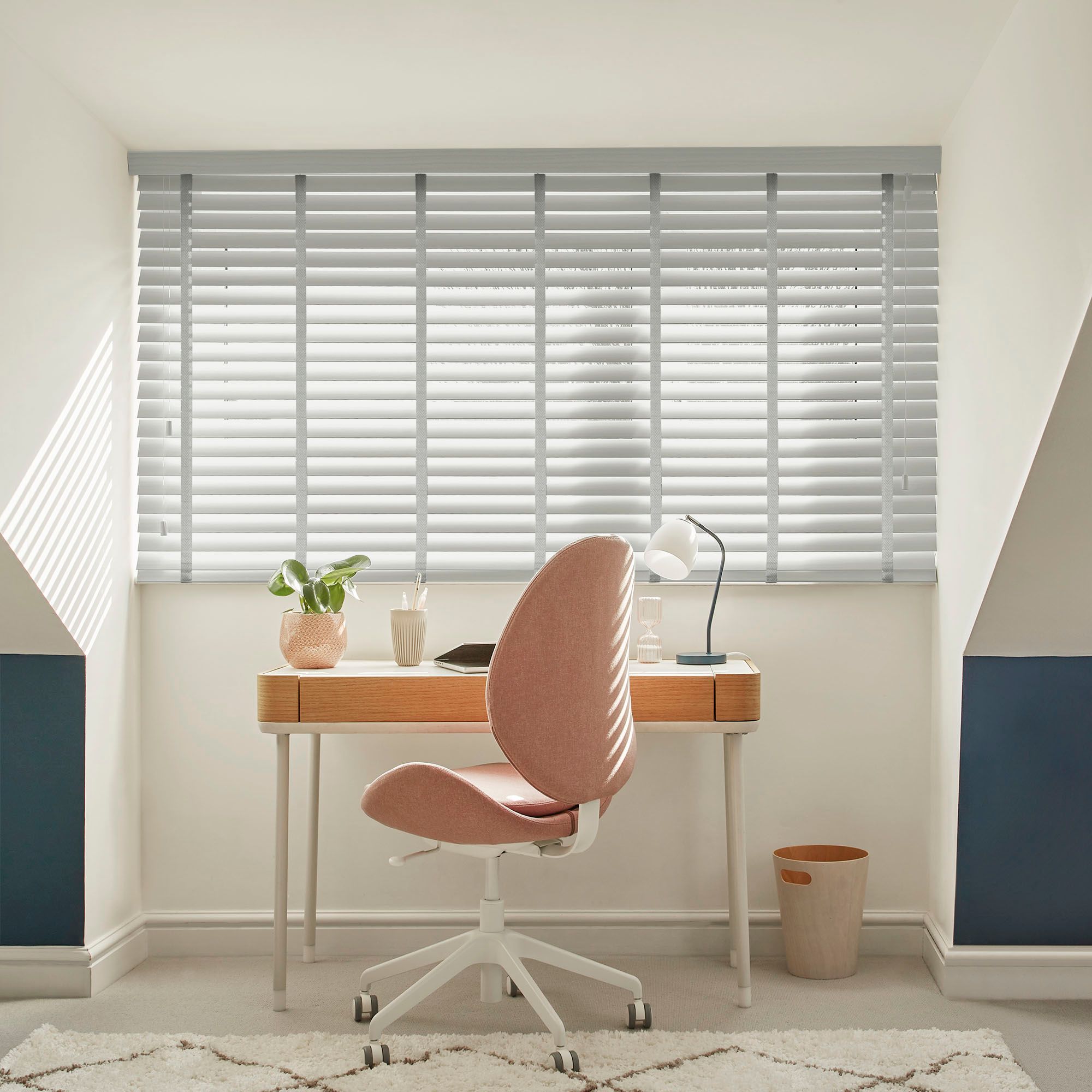 Illusions Natural Stone Faux Wooden Blind