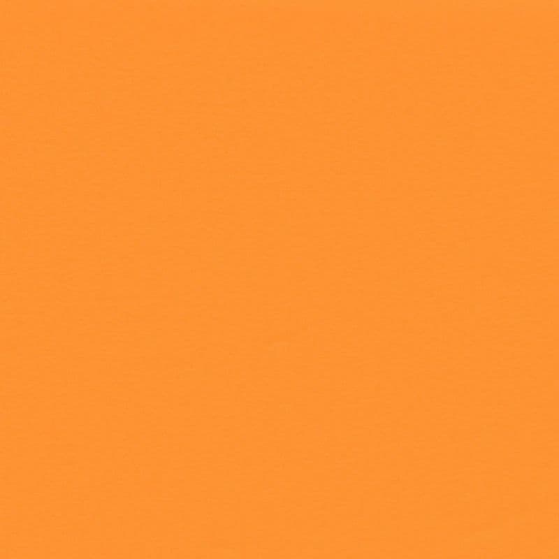 Solid orange paper-like surface filling the entire frame; lying flat and static, showing a subtle texture and even lighting, serving as a plain backdrop with no visible objects or setting.