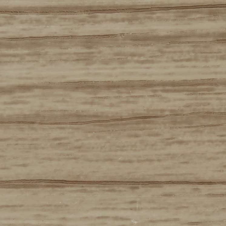 Pale beige wood paneling with subtle horizontal grain lines, laid in parallel planks; surface shows fine striations and small scuffs, evenly lit close-up with neutral indoor lighting.