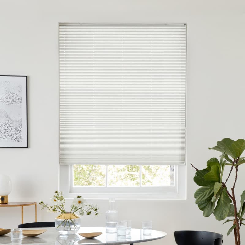 Zeva White Pleated blind
