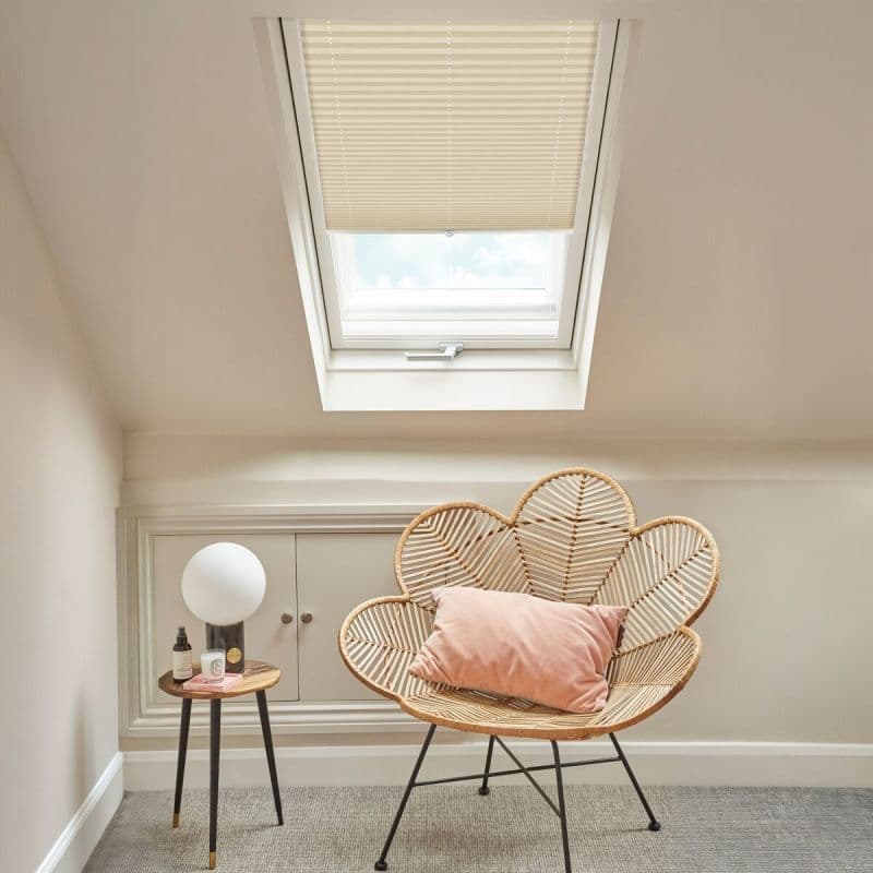 Grenoble Beige Pleated Blind