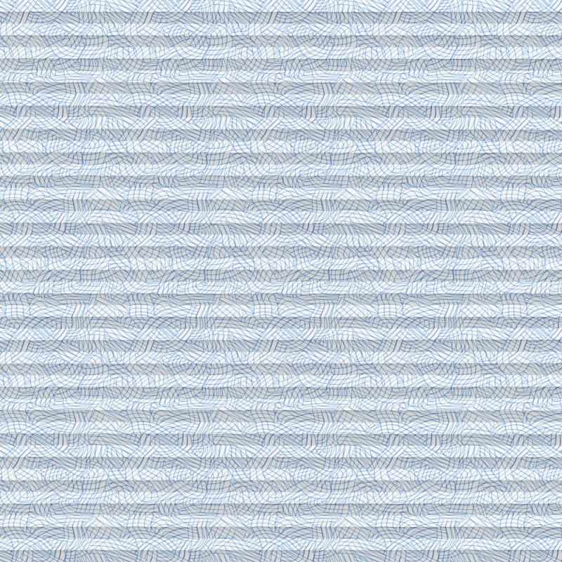 Ovie China Blue Pleated blind