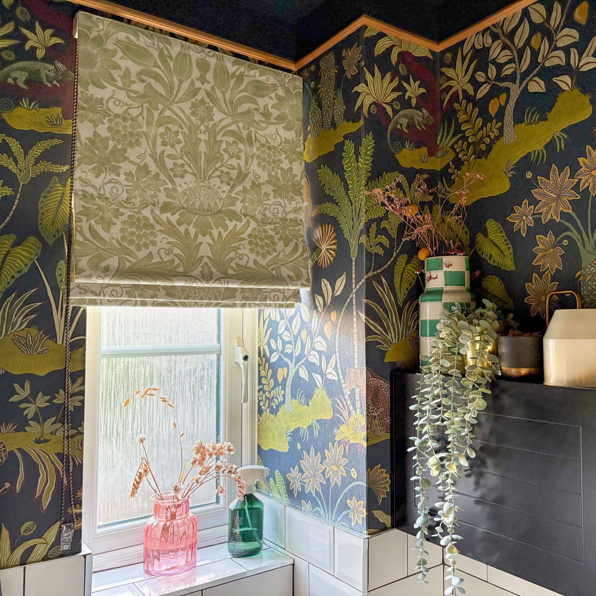 Sunflower Harvest Roman Blind