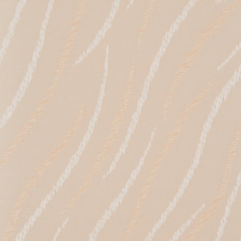 Textured peach wallpaper with diagonal cream brushstroke stripes; woven-like surface repeating across the panel. Even, soft lighting emphasizes subtle raised pattern; close-up view with no other visible objects.