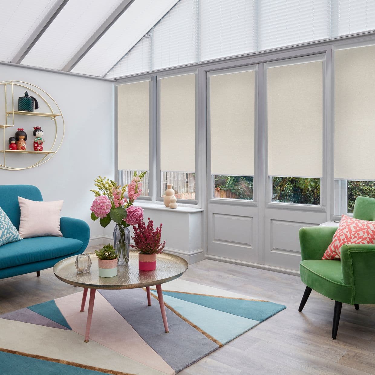 Stratford Cream Conservatory Roller blind