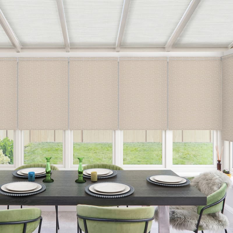 Percy Coffee Roller Blind