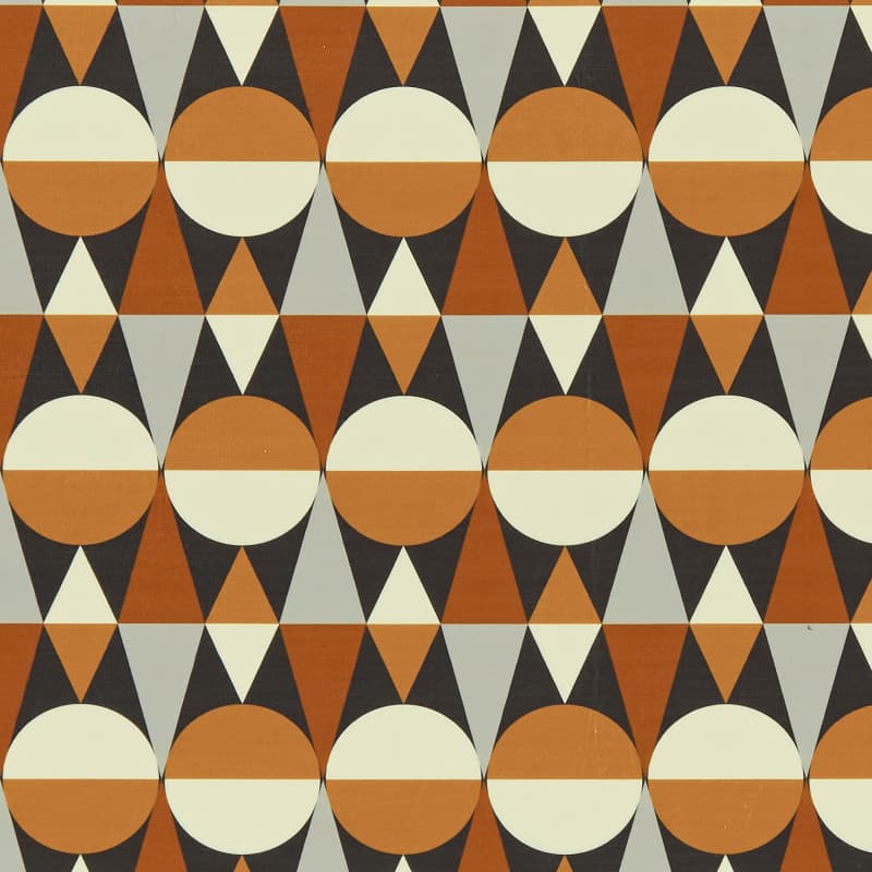 Piccadilly Dots Amber Curtains