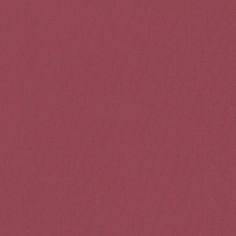 Square plain fabric sample in raspberry.