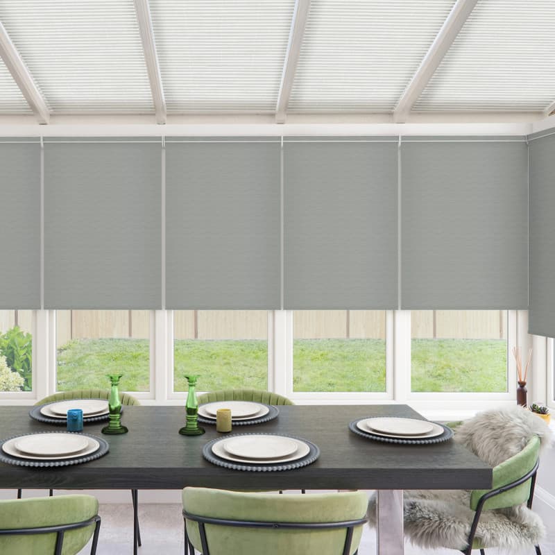 Oslo Silver Roller Blind