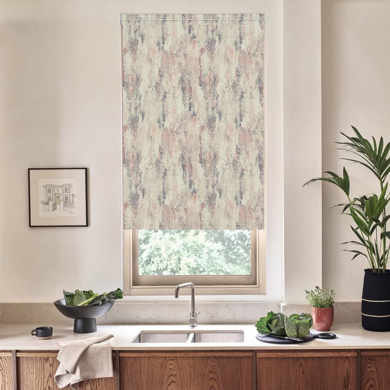 Wonder Blackout Blush Roller Blind