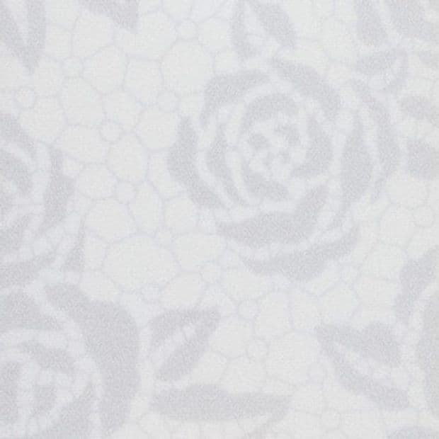 Perla Rose White Vertical Blind