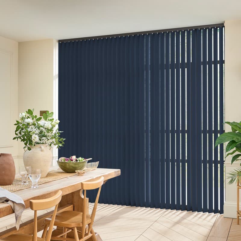 Acacia Blackout Midnight Vertical blind