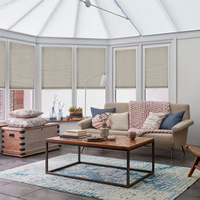 Florence Stone Pleated blind