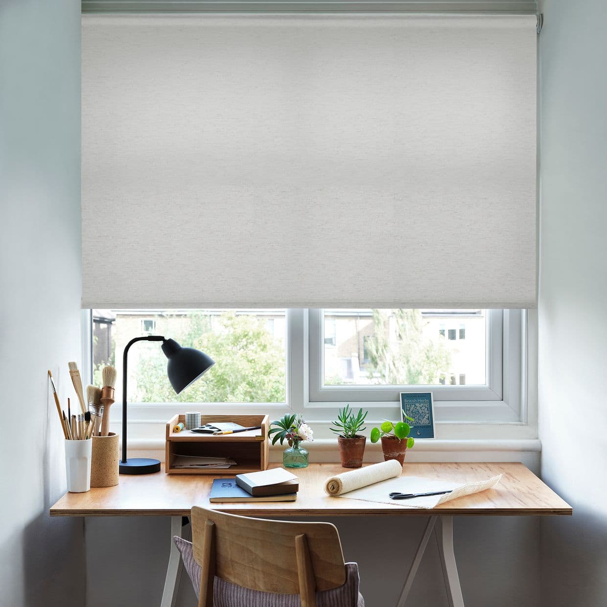 Stratford Grey Roller Blind