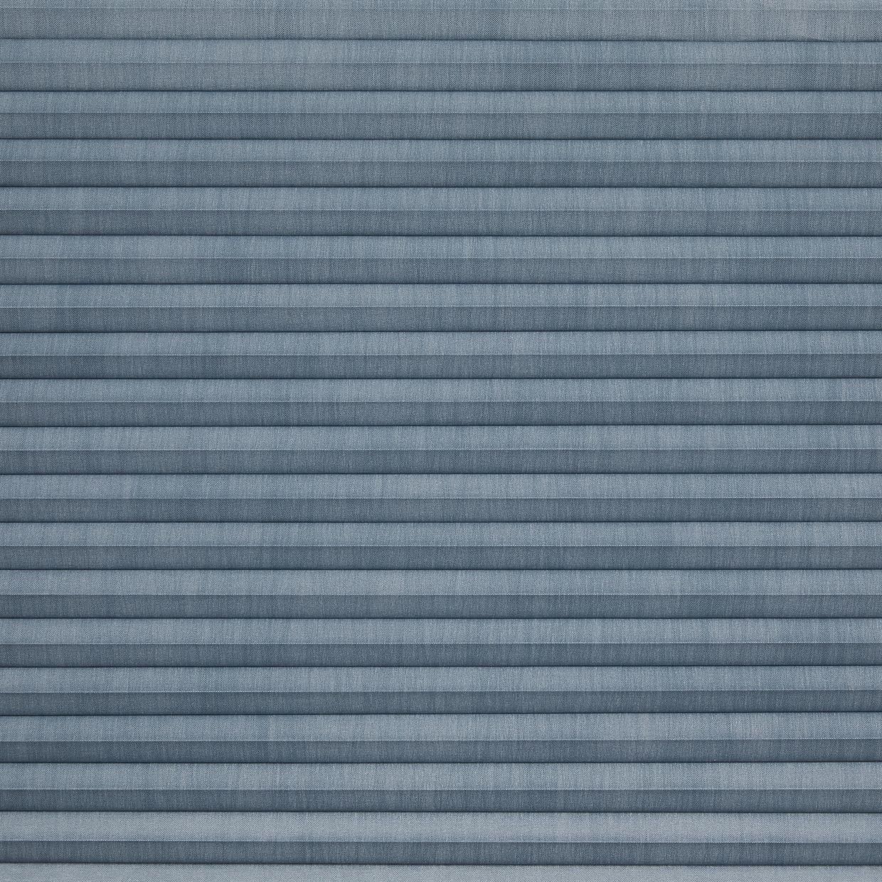 Duette Silk Blue Grey Skylight Pleated Blind