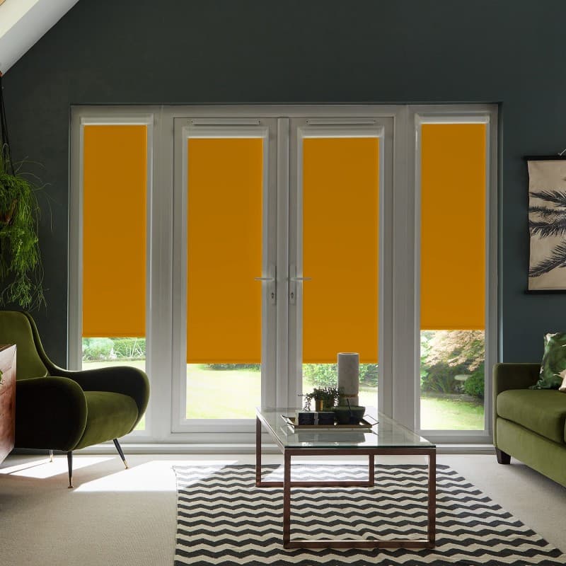 Zelda Mustard Roller Blind