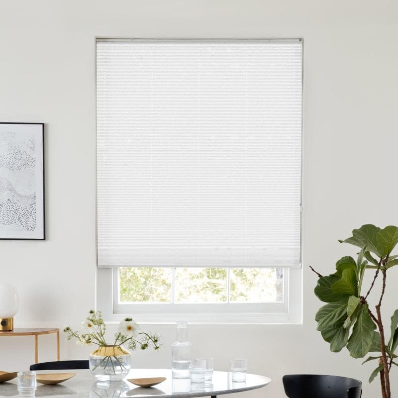 Storm Snow Pleated blind