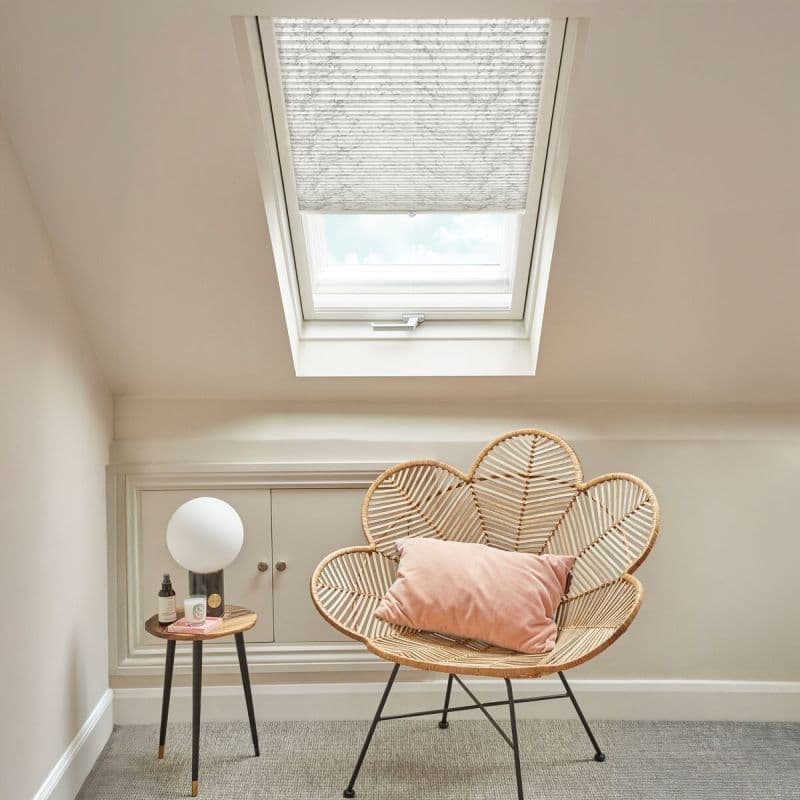 Iona Grey Pleated blind