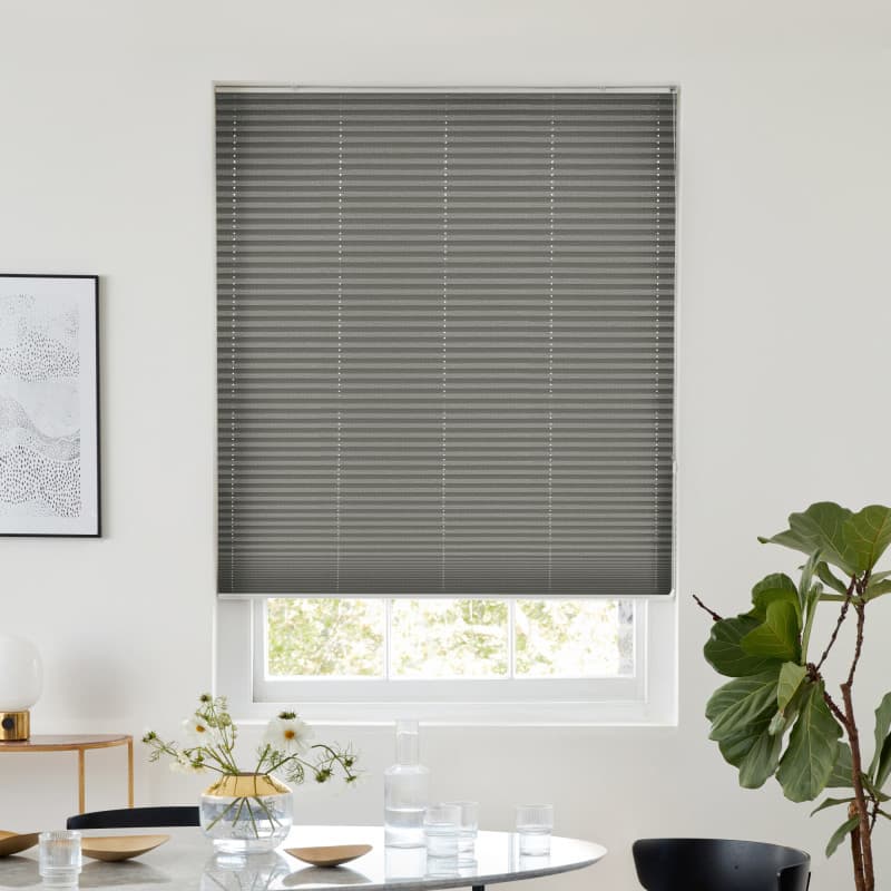 Arran Slate Pleated blind