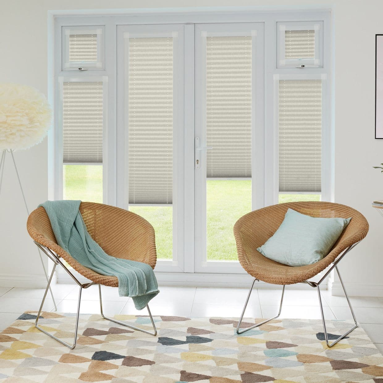 Thermashade Beige Perfect fit Pleated blind