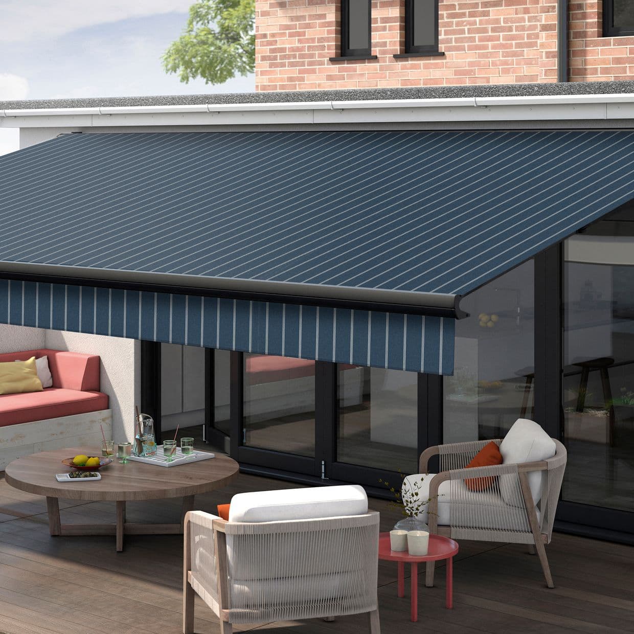 Horizon Indigo Awning