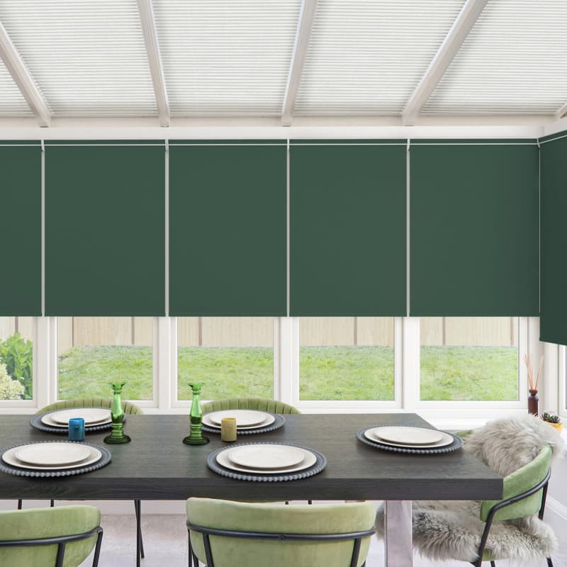 Acacia Blackout Pine Roller Blind