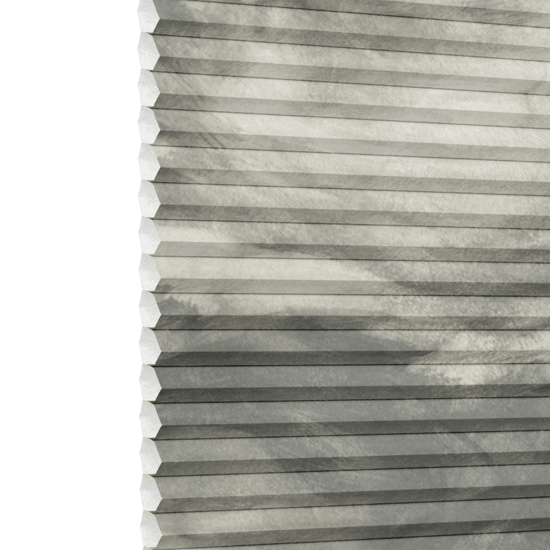 Thermashade Ripple Earth Pleated blind