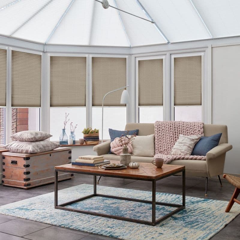 Dayla Wholemeal Pleated blind