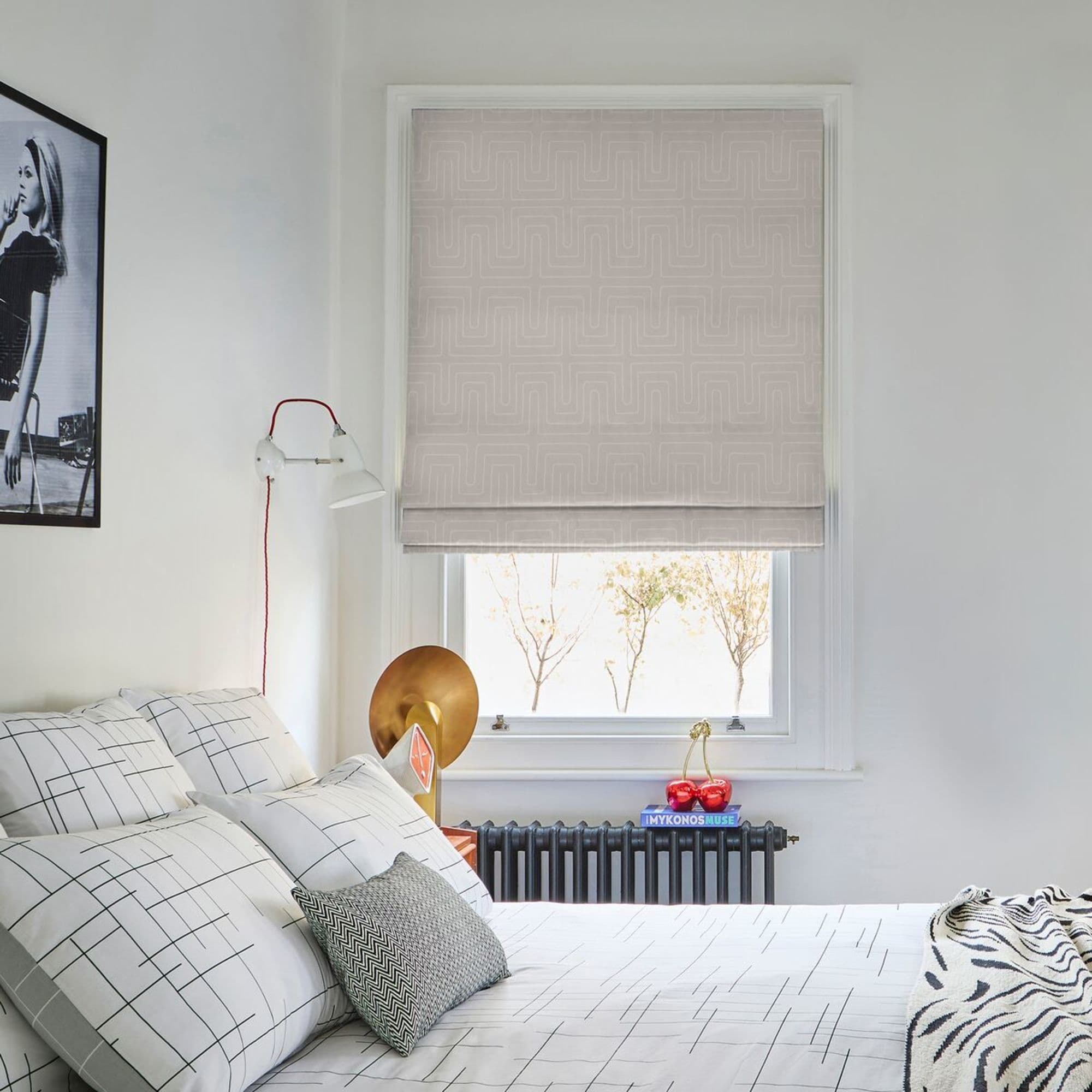 Lisbon Mushroom Roman blind