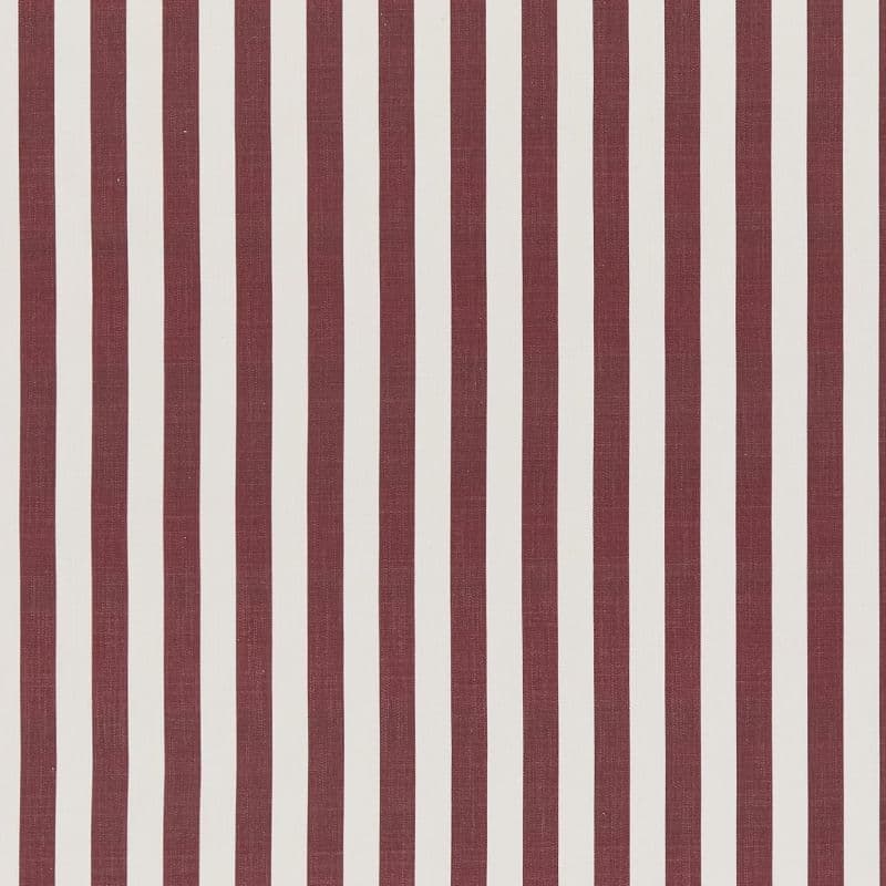 Portofino Stripe Vino Roman blind