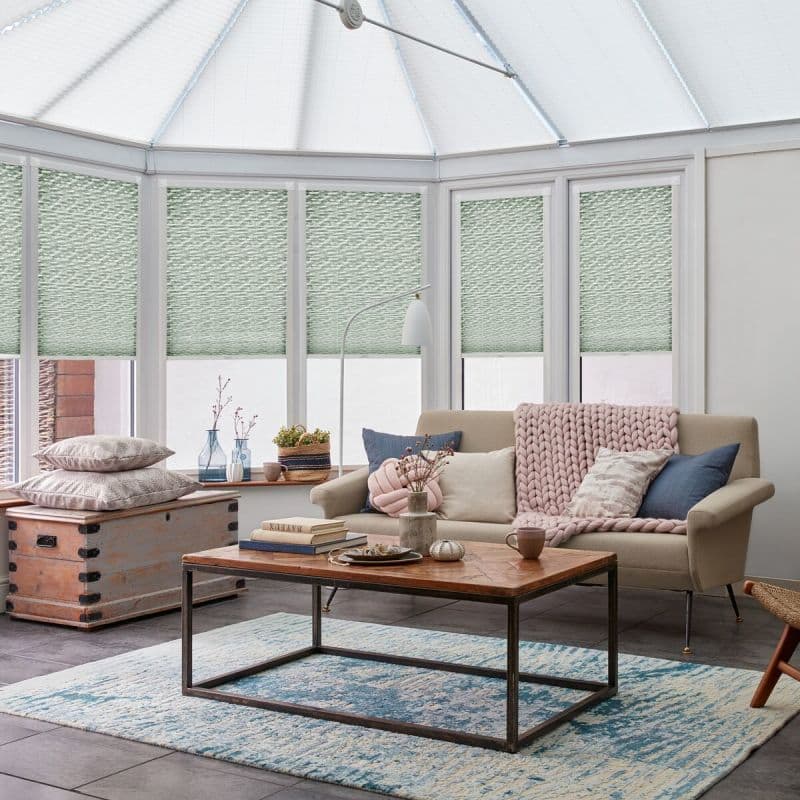 Dune Forest Pleated blind