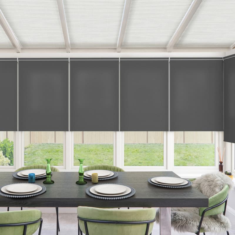 Norfolk Grey Roller Blind