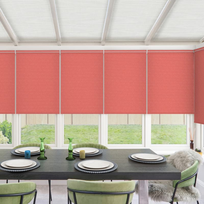 Hattie Poppy Roller Blind