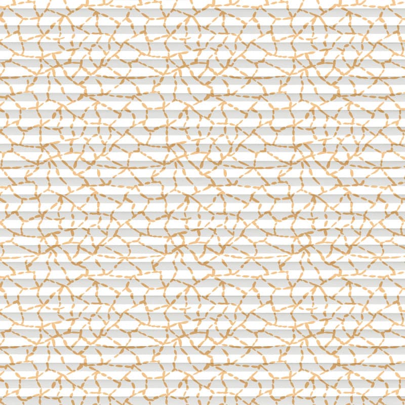 Darwin Ochre Pleated blind