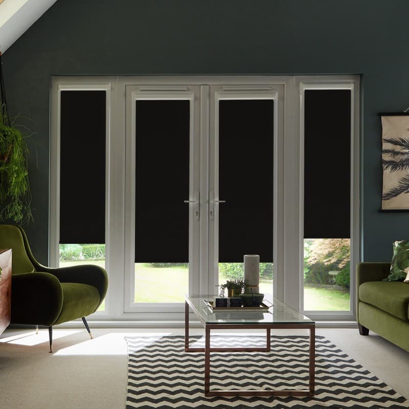 Zelda Liquorice Roller Blind