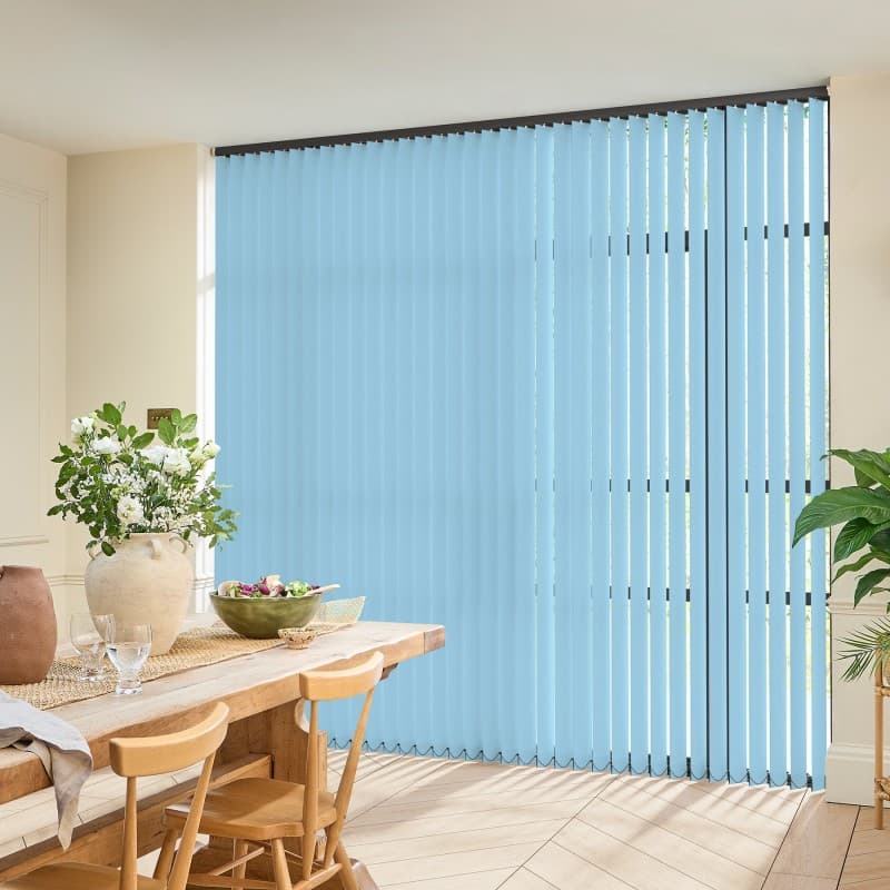 Acacia Baby Blue Vertical blind