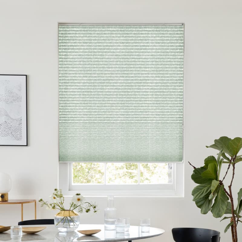 Odell Mint Pleated blind