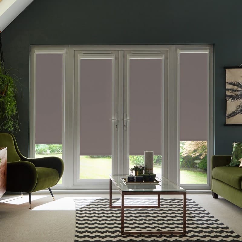 Zelda Mauve Roller Blind