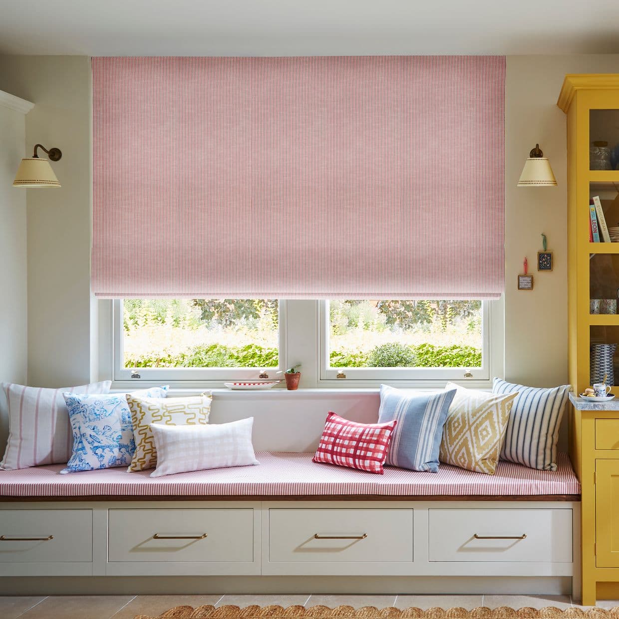 Nautique Rouge Roman Blind