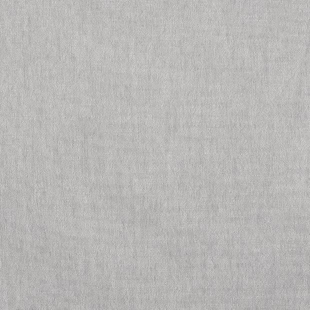 Gray woven fabric panel occupying the frame, showing subtle crosshatch texture; lying flat and evenly lit as a neutral backdrop with no other visible elements.