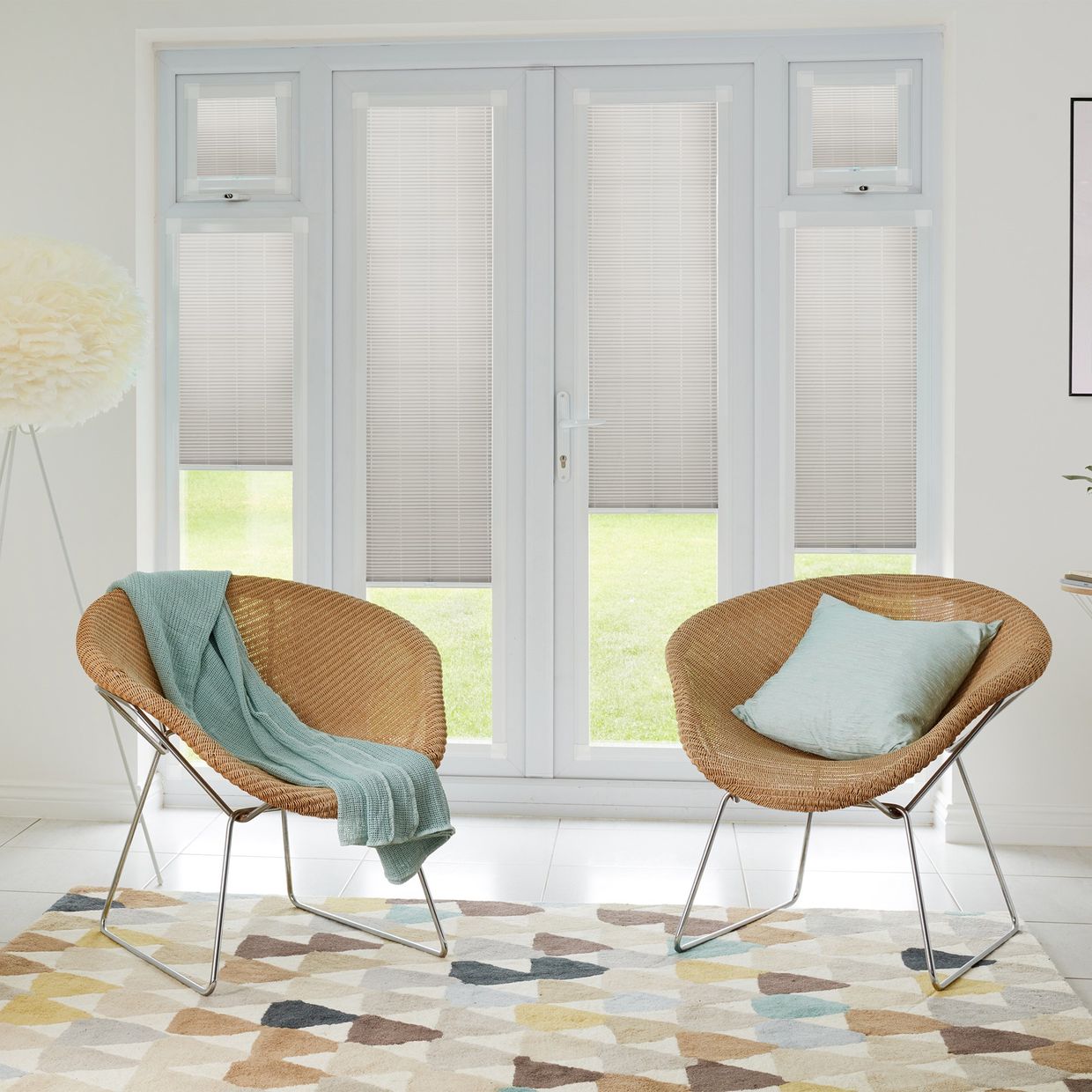Relife Linen Perfect fit Pleated blind