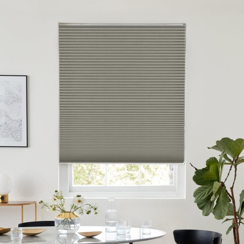 Thermashade Blackout Taupe Pleated blind
