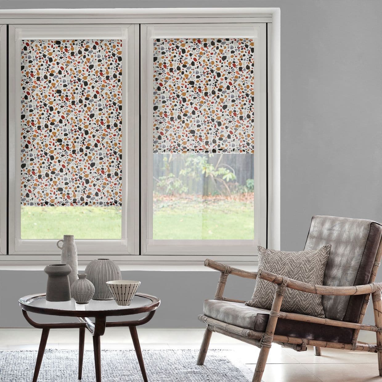 Lucca Brick Perfect Fit Roller blind
