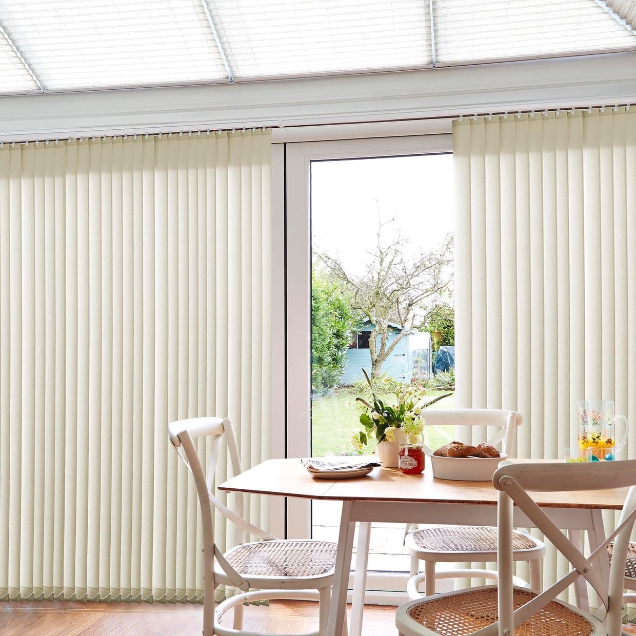 Hexham Ivory Conservatory Vertical Blind