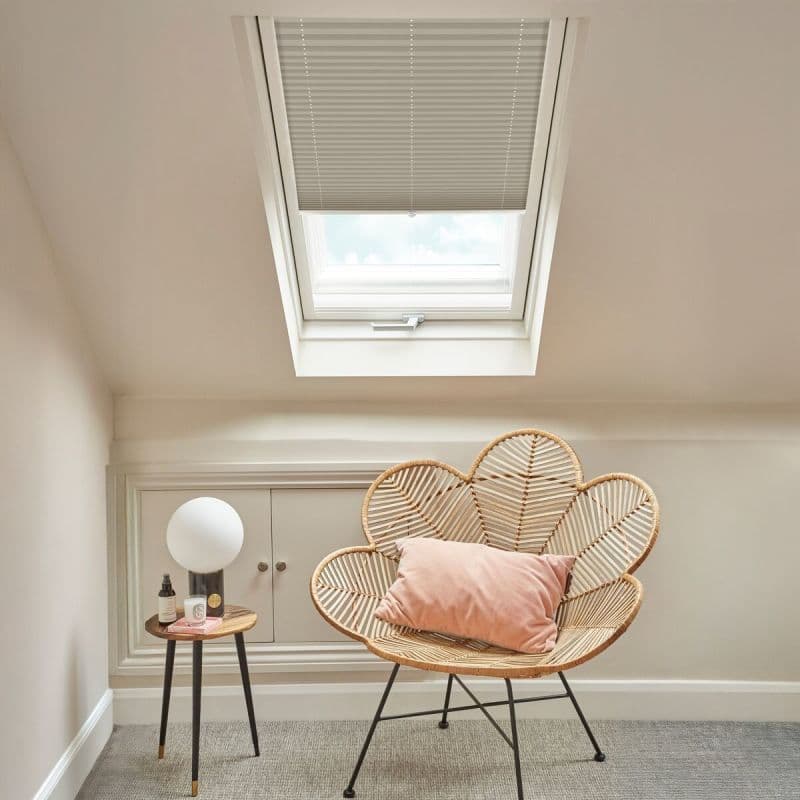 Seren Taupe Pleated blind