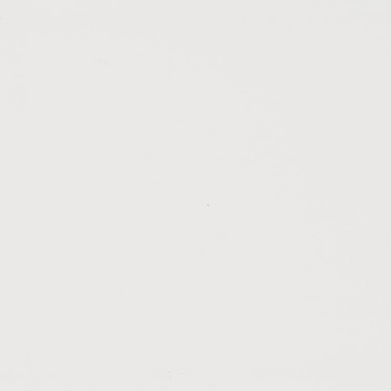 Plain white wall (no curtains or fixtures) bearing a faint diagonal shadow and tiny central speck, appearing unadorned in even, diffuse lighting with no visible furnishings.