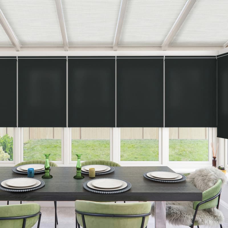 Acacia Blackout Bark Roller Blind