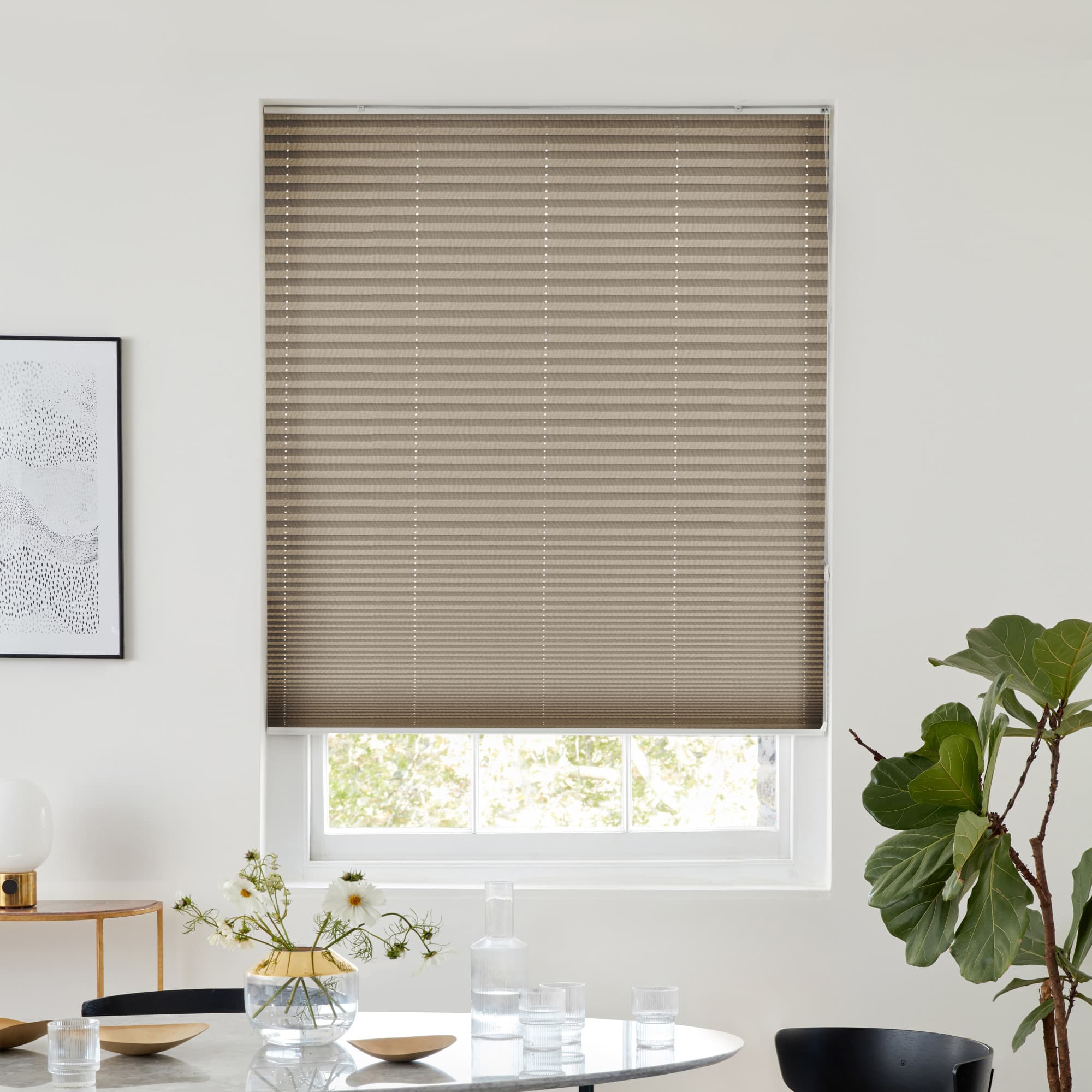 Dayla Wholemeal Pleated blind